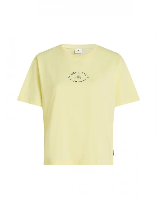 Foto van product O'NEILL Shirt 'Boxy' lichtgeel / spar
