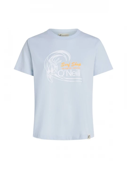 Foto van product O'NEILL Shirt 'Circle Surfer' lichtblauw / goudgeel / wit