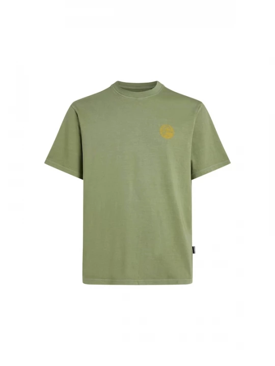 Foto van product O'NEILL Shirt geel / olijfgroen / wit