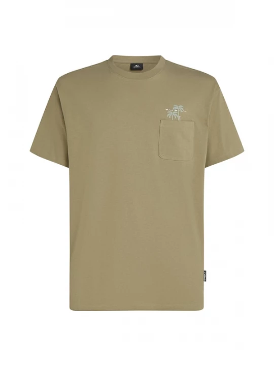 Foto van product O'NEILL Shirt olijfgroen / pastelgroen / wit