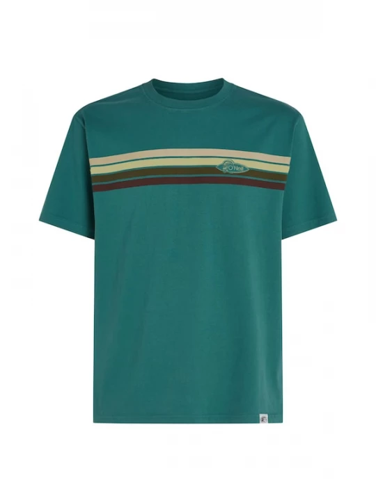 Foto van product O'NEILL Shirt 'O'riginals' lichtgroen / donkergroen / bordeaux