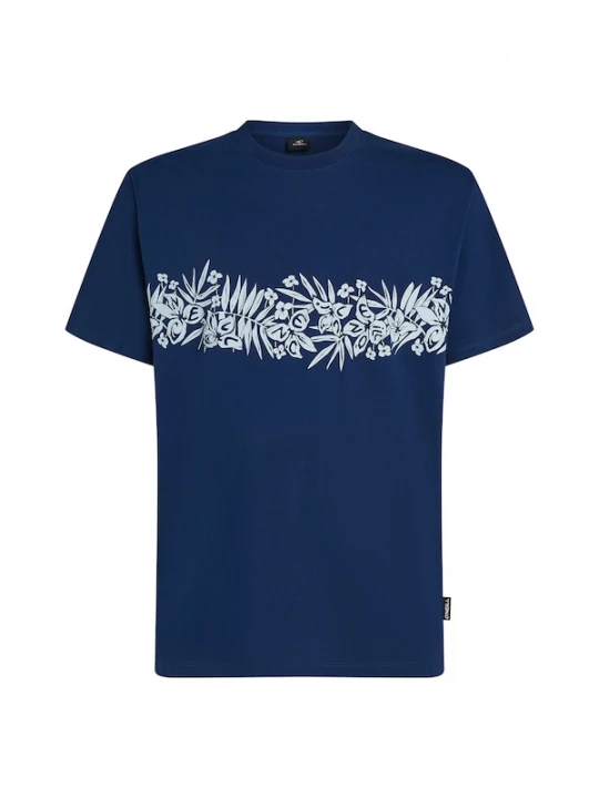 Foto van product O'NEILL Shirt 'Uni Flower' donkerblauw / offwhite