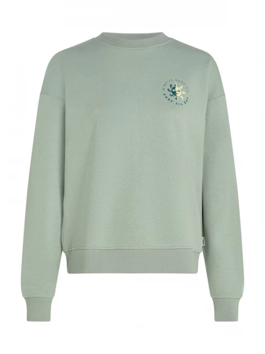 Foto van product O'NEILL Sweatshirt beige / groen / mintgroen