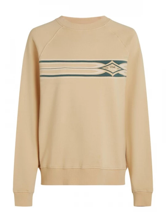 Foto van product O'NEILL Sweatshirt beige / smaragd / wit