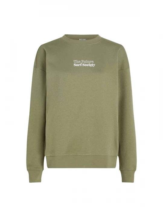 Foto van product O'NEILL Sweatshirt 'Future Surf Society' olijfgroen / wit