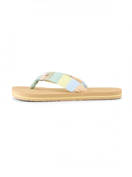 Foto van product O'NEILL Teenslipper 'Ditsy Sun' lichtblauw / bruin / groen / rosa