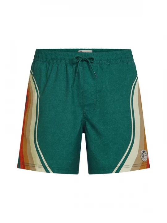 Foto van product O'NEILL Zwemshorts beige / cognac / mokka / groen