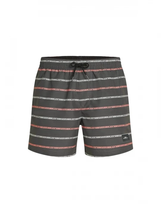 Foto van product O'NEILL Zwemshorts 'Cali First 15' grijs / koraal / wit