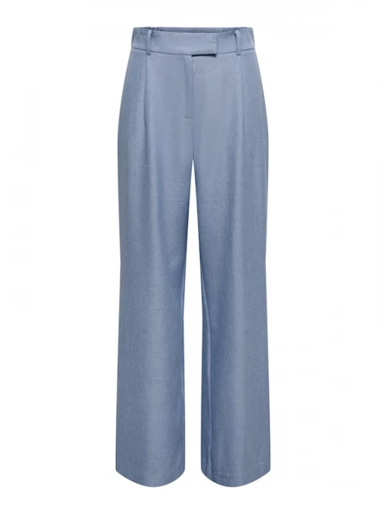 Foto van product ONLY Bandplooibroek 'ONLLinda' duifblauw