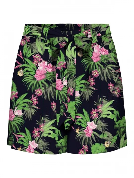 Foto van product ONLY Bandplooibroek 'ONLNOVA LIFE JASMIN' zwart