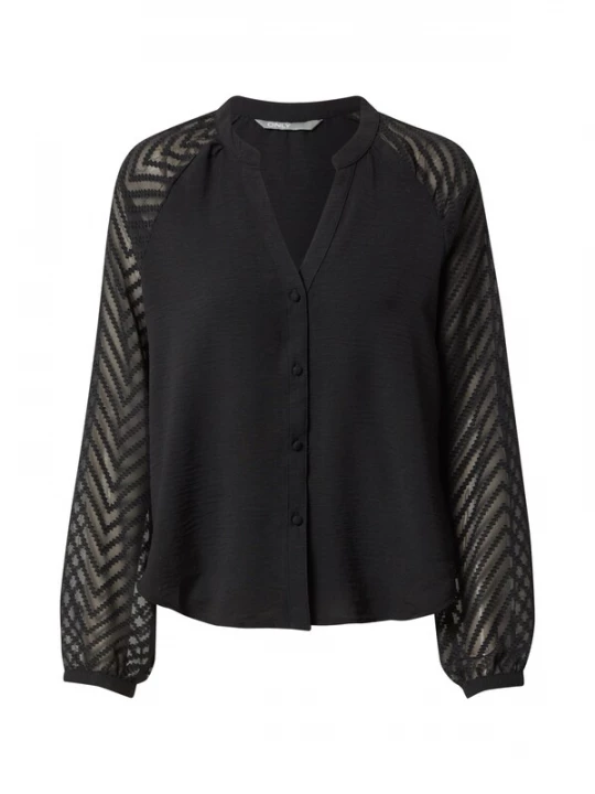 Foto van product ONLY Blouse 'Lisa' zwart