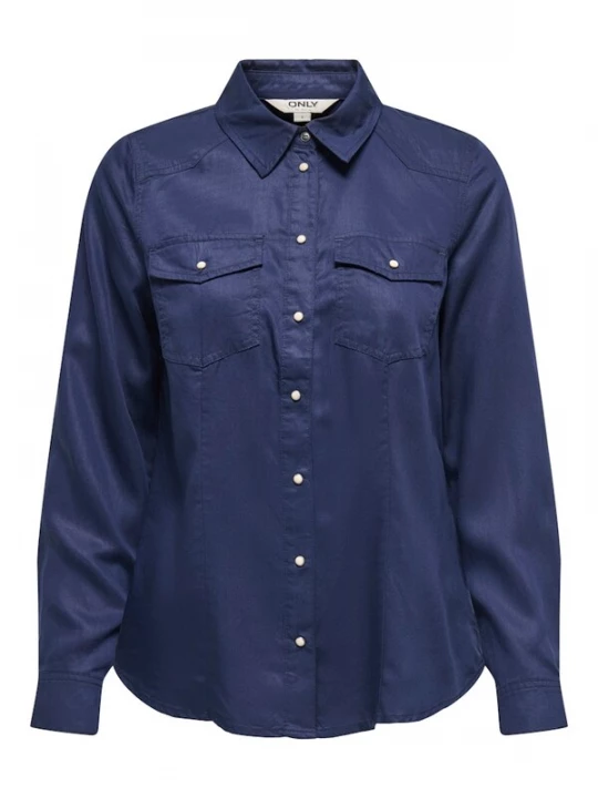 Foto van product ONLY Blouse 'ONLAlexa' nachtblauw
