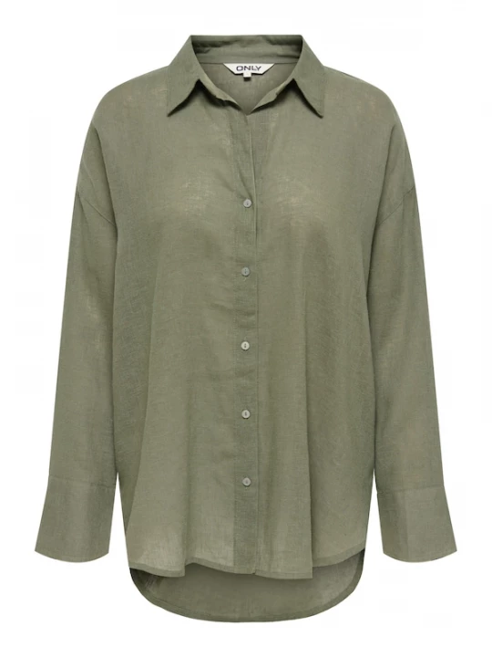 Foto van product ONLY Blouse 'ONLBruxelles' groen gemêleerd