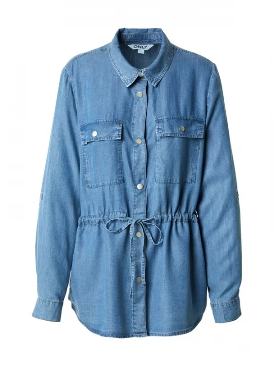 Foto van product ONLY Blouse 'ONLCHARIS' blauw denim