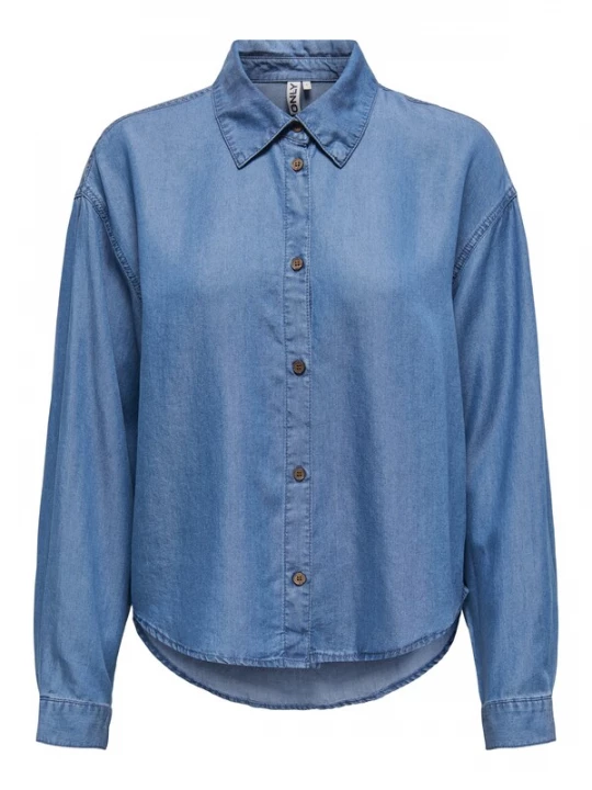 Foto van product ONLY Blouse 'ONLCharis' blauw denim