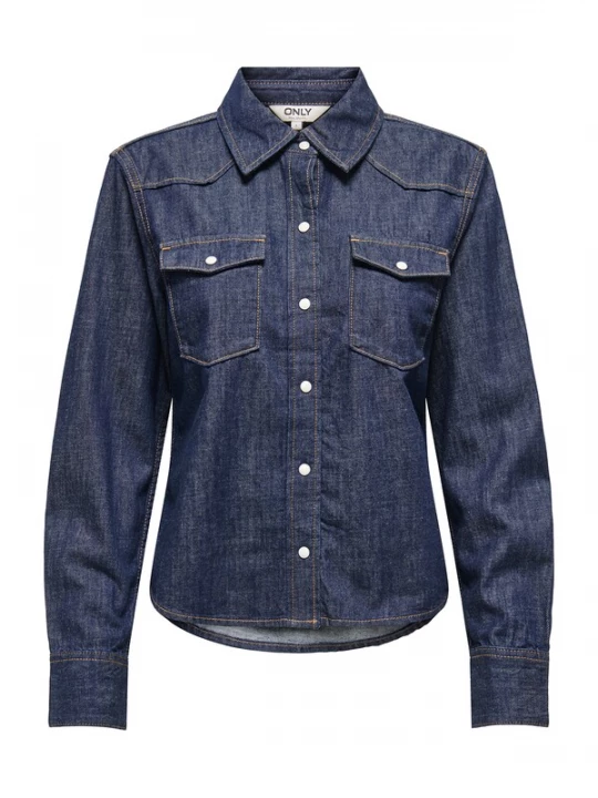 Foto van product ONLY Blouse 'ONLCharlize' donkerblauw