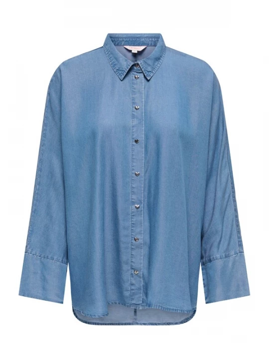 Foto van product ONLY Blouse 'ONLGRACE-CHARIS' blauw denim