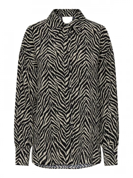Foto van product ONLY Blouse 'ONLKATTY' greige / zwart