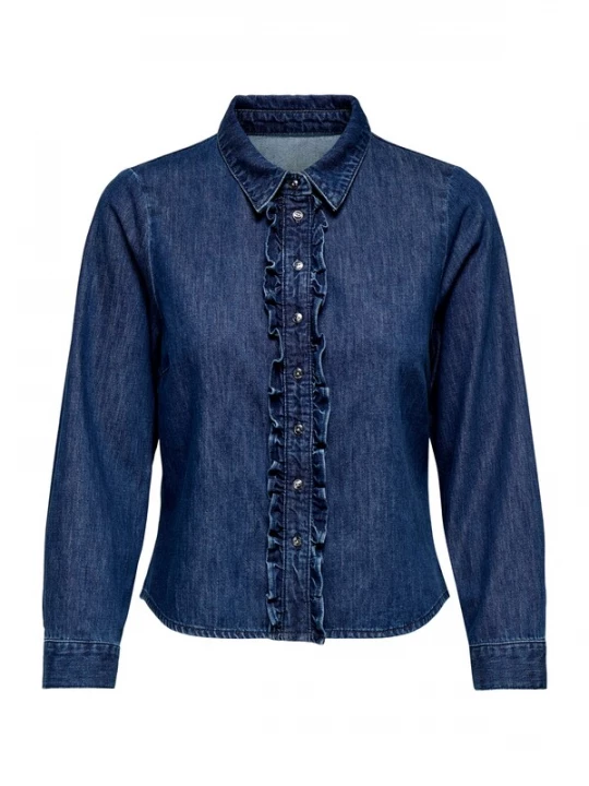 Foto van product ONLY Blouse 'ONLKaya' blauw denim