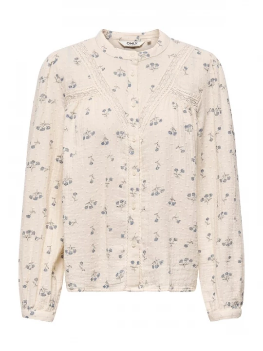 Foto van product ONLY Blouse 'ONLLari' opaal / mintgroen / wolwit