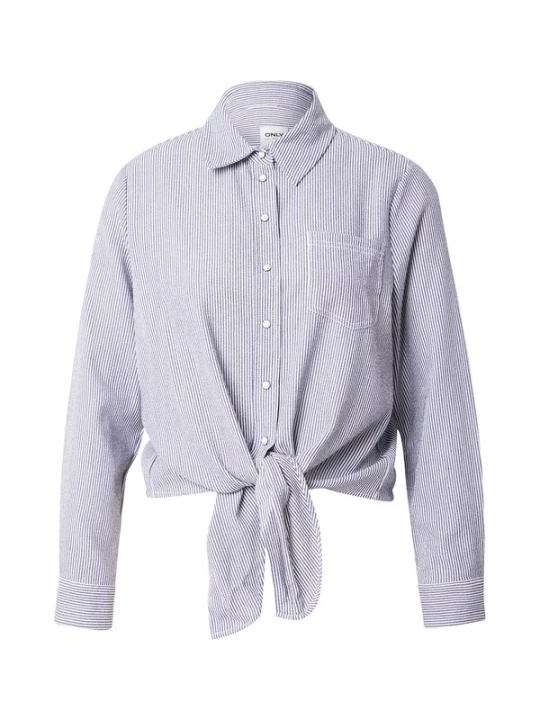 Foto van product ONLY Blouse 'ONLLECEY' saffier / wit