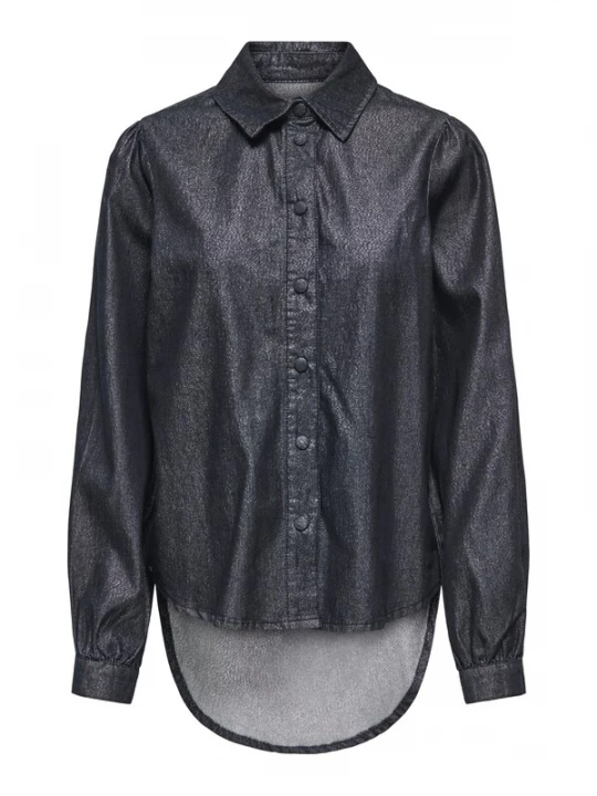Foto van product ONLY Blouse 'ONLLINA' black denim