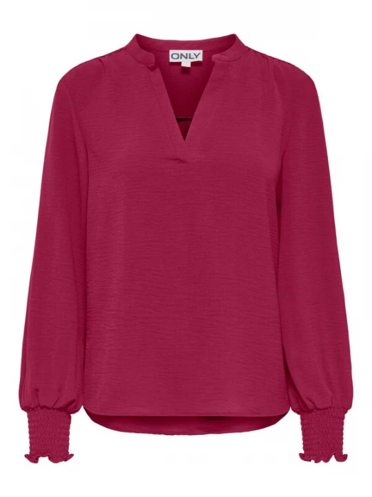 Foto van product ONLY Blouse 'ONLMETTE' bordeaux
