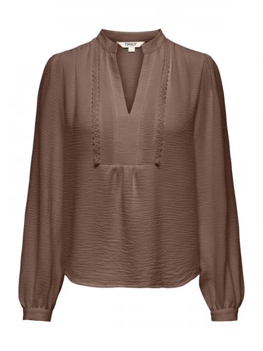 Foto van product ONLY Blouse 'ONLMETTE' bruin
