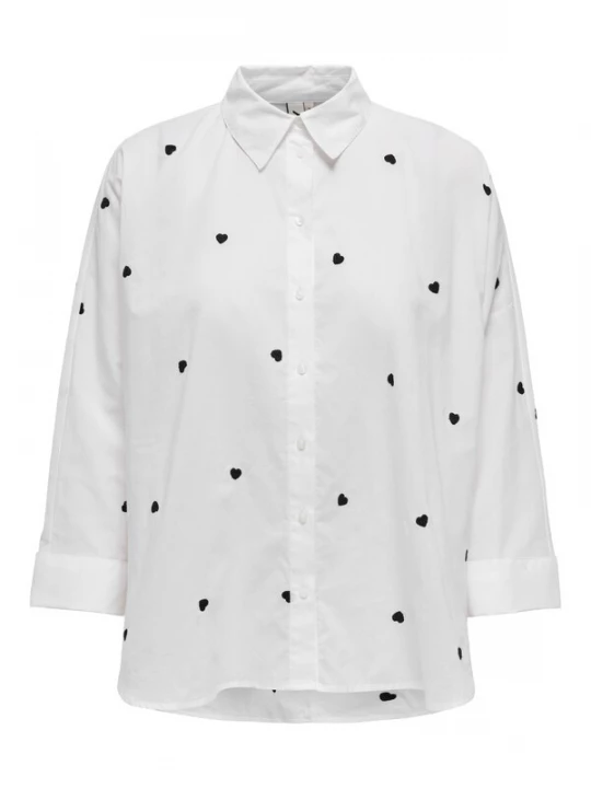 Foto van product ONLY Blouse 'ONLNEW LINA' zwart / wit