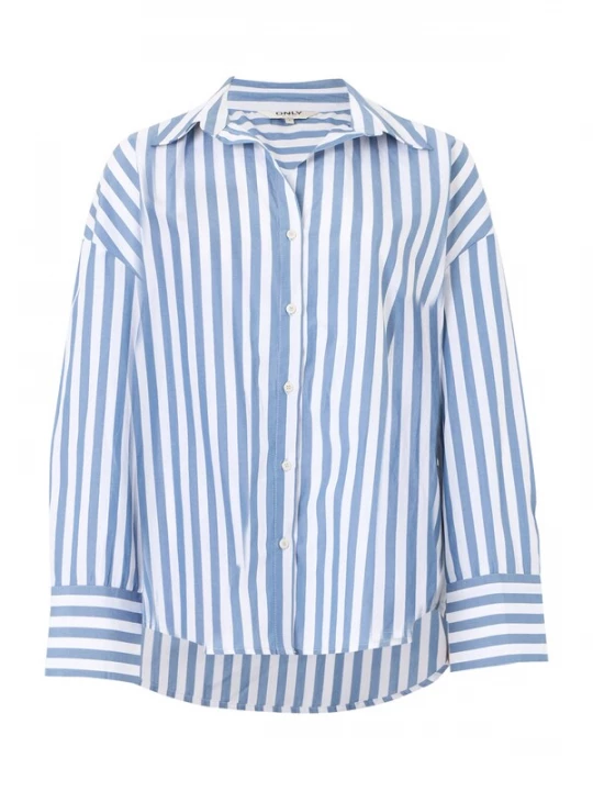 Foto van product ONLY Blouse 'ONLOREGON ALVA' lichtblauw / wit