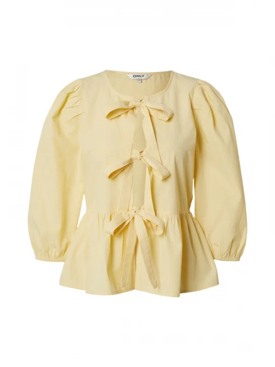 Foto van product ONLY Blouse 'ONLRANINA' lichtgeel