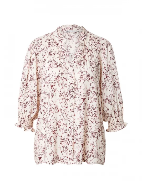Foto van product ONLY Blouse 'ONLRAYA' crème / karmijnrood