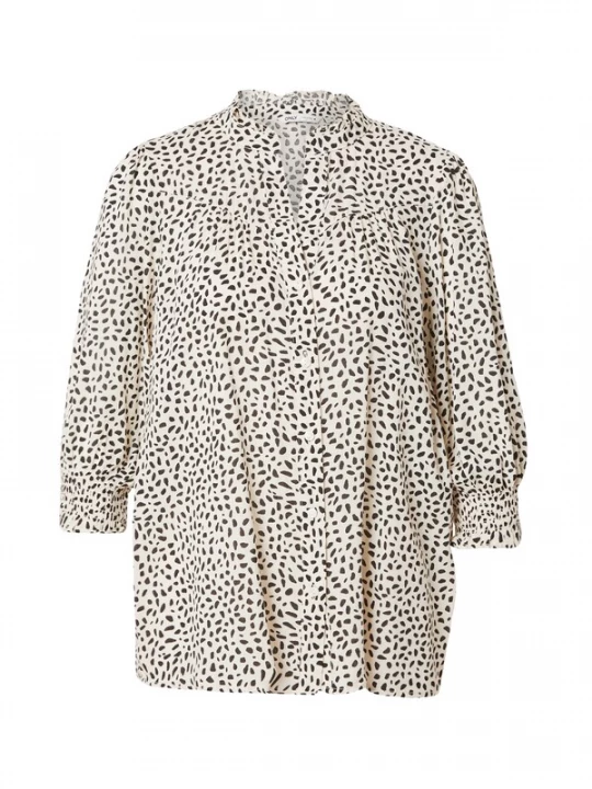 Foto van product ONLY Blouse 'ONLRaya' zwart / offwhite