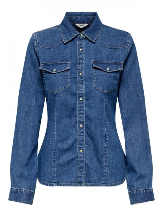 Foto van product ONLY Blouse 'ONLSasia' blauw denim