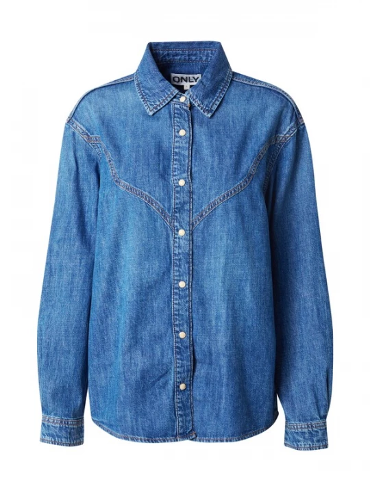 Foto van product ONLY Blouse 'ONLSevigny' blauw denim