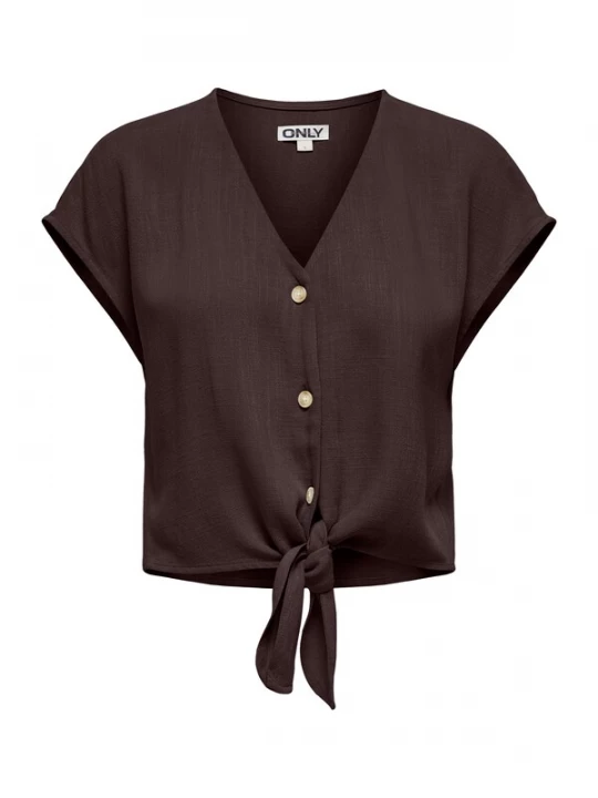 Foto van product ONLY Blouse 'ONLSiesta' donkerbruin