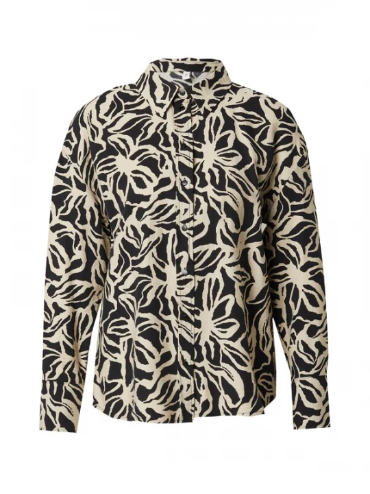 Foto van product ONLY Blouse 'ONLTHARA' beige / zwart