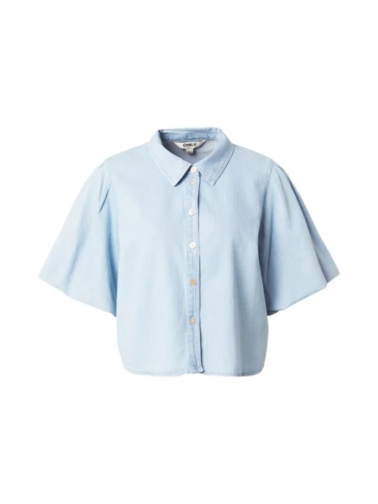 Foto van product ONLY Blouse 'ONLULEA' blauw denim