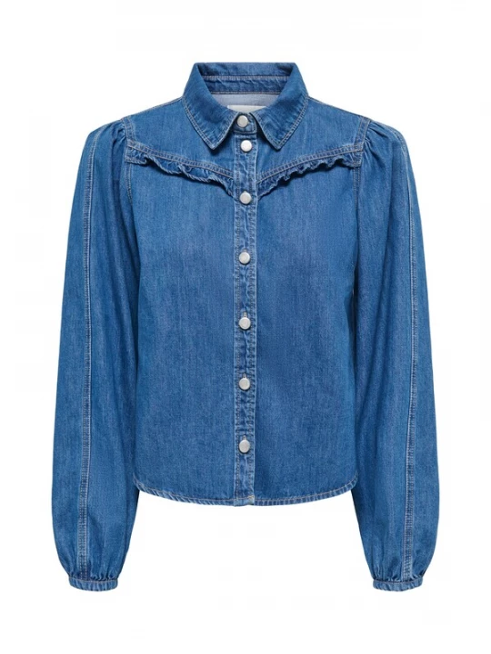 Foto van product ONLY Blouse 'ONLUMA' blauw denim