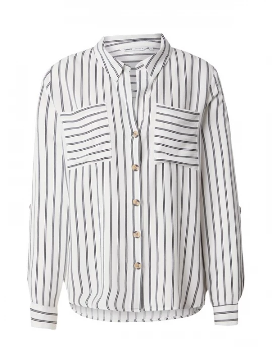 Foto van product ONLY Blouse 'ONLYasmin' zwart / wit