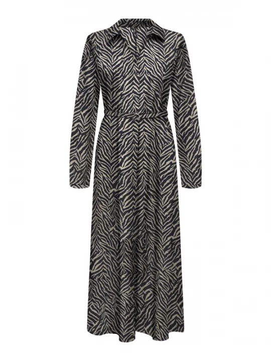 Foto van product ONLY Blousejurk 'ONLNOVA' ecru / zwart