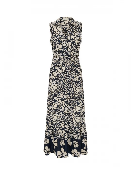 Foto van product ONLY Blousejurk 'ONLVIBE' crème / navy
