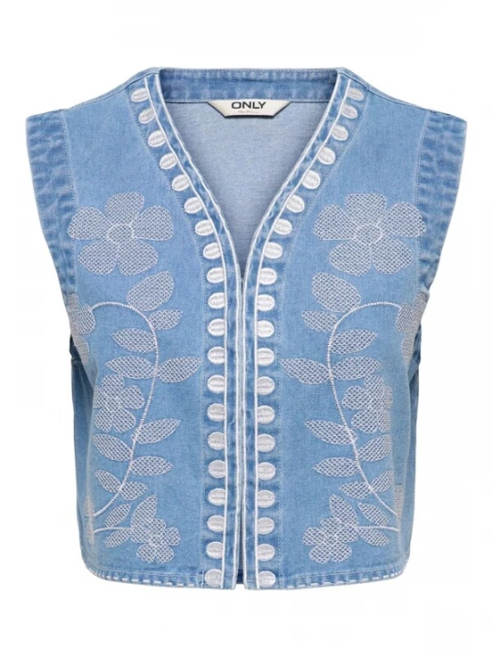 Foto van product ONLY Bodywarmer 'Noella' blauw denim