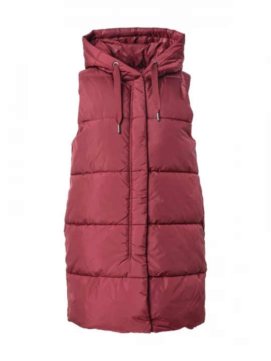 Foto van product ONLY Bodywarmer 'ONLASTA' karmijnrood