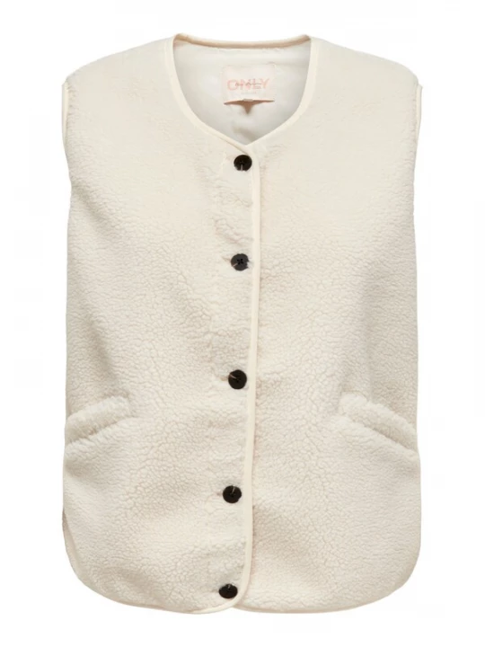 Foto van product ONLY Bodywarmer 'ONLBaby' lichtbeige