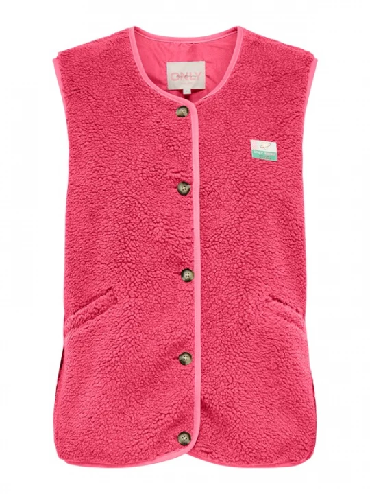 Foto van product ONLY Bodywarmer 'ONLBaby' pink