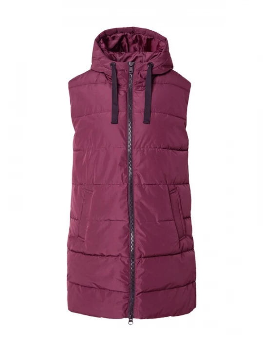 Foto van product ONLY Bodywarmer 'ONLCLAIR' wijnrood