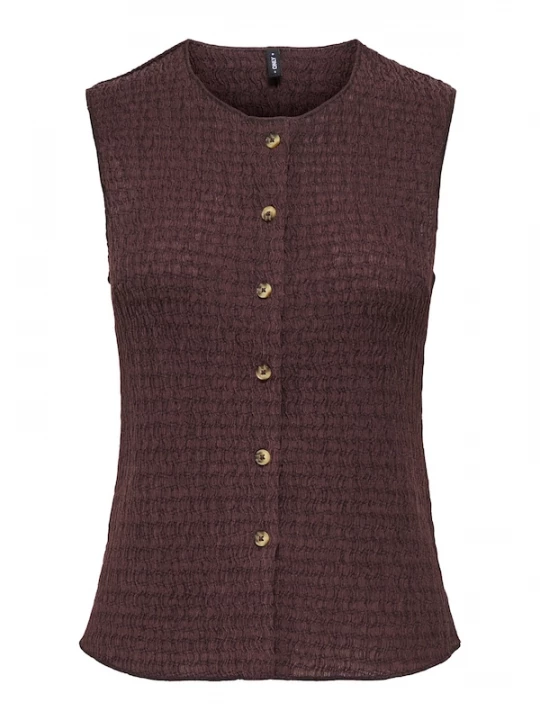 Foto van product ONLY Bodywarmer 'ONLIlse' donkerrood