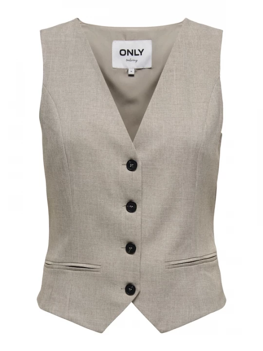 Foto van product ONLY Bodywarmer 'ONLLIinda' taupe