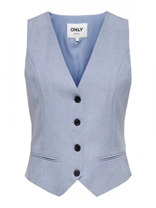 Foto van product ONLY Bodywarmer 'ONLLINDA' duifblauw